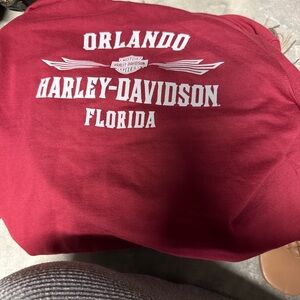 Harley-Davidson Red Orlando Zip Up Jacket